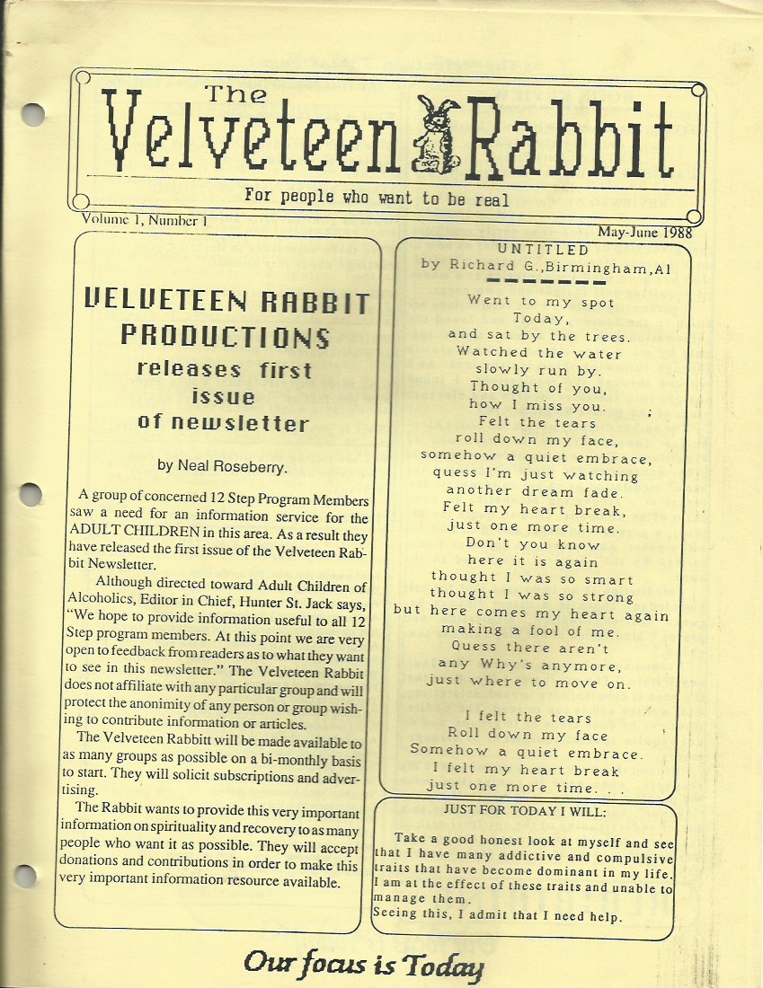The Velveteen Rabbit for people who want to be Real